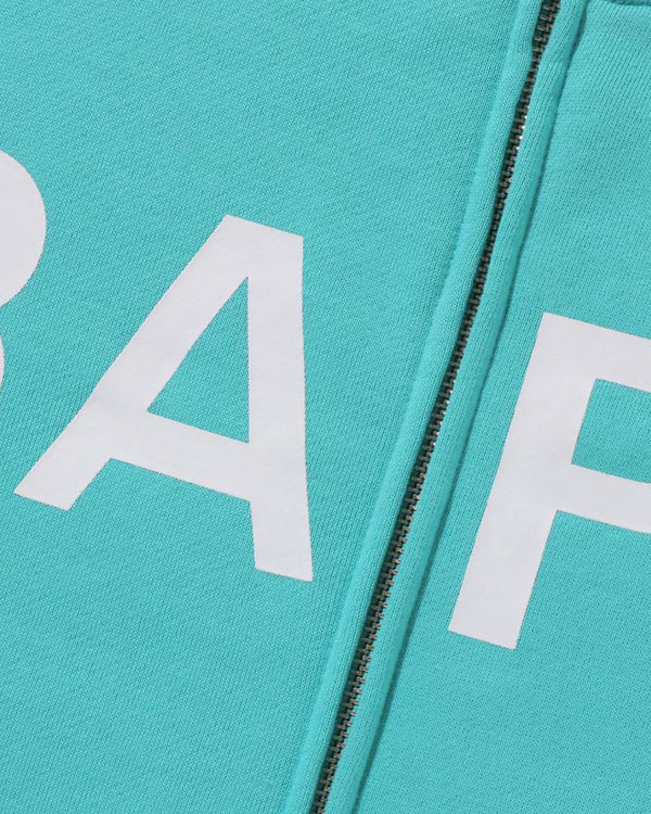 Sweat À Capuche Bape Marble Camo Oversized Full Zip Femme Menthe | BIMXY3246