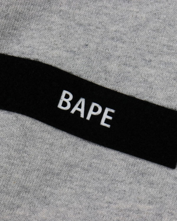 Sweat À Capuche Bape Military Patch Heavy Weight Homme Grise | TYQCI8740