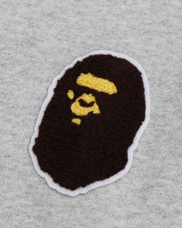 Sweat À Capuche Bape Military Patch Heavy Weight Homme Grise | TYQCI8740