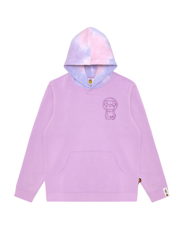 Sweat À Capuche Bape Milo Femme Violette | TWKFR9187