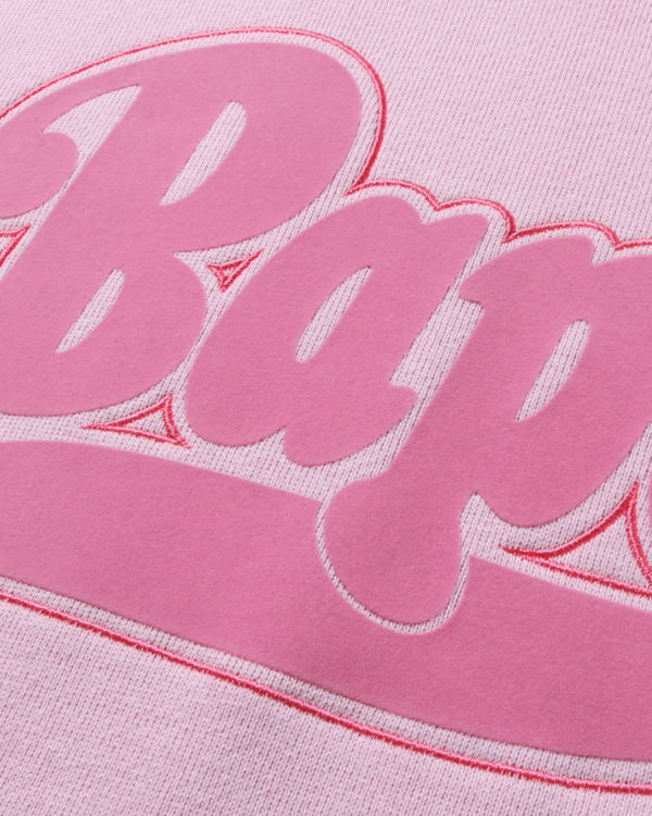 Sweat À Capuche Bape Oversized Pullover Femme Rose | STGWL2731