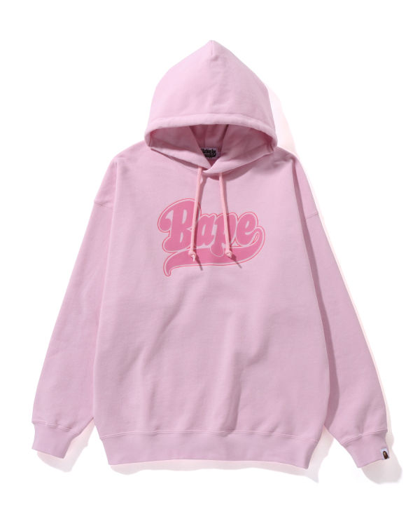 Sweat À Capuche Bape Oversized Pullover Femme Rose | STGWL2731