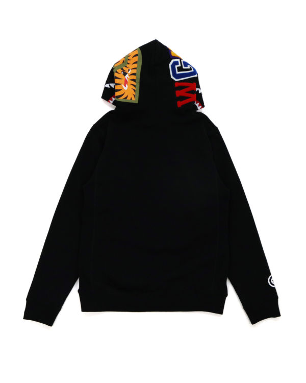 Sweat À Capuche Bape Shark Inside Tiger Pullover Femme Noir | BEXJU1928