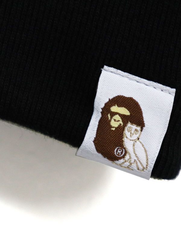 Sweat À Capuche Bape X OVO Woodland Camo Shark Reversible Full Zip Homme Noir | KJUYO0356