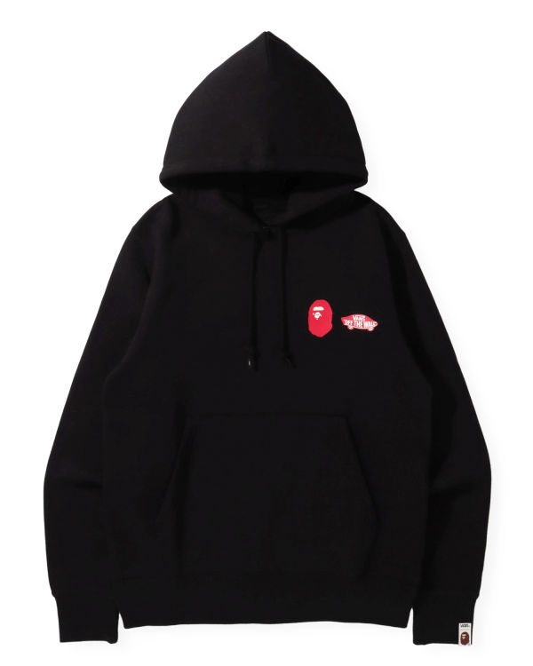 Sweat À Capuche Bape X Vans Pullover Homme Noir | ZDLUY6913