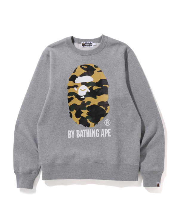 Sweats Bape 1st Camo By Bathing Ape Crewneck Homme Grise | JMDKT9263