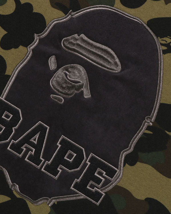 Sweats Bape 1st Camo Crewneck Homme Vert | AMTKW1039