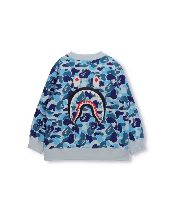 Sweats Bape ABC Camo Shark Crew Neck Enfant Bleu | BNIJW9108