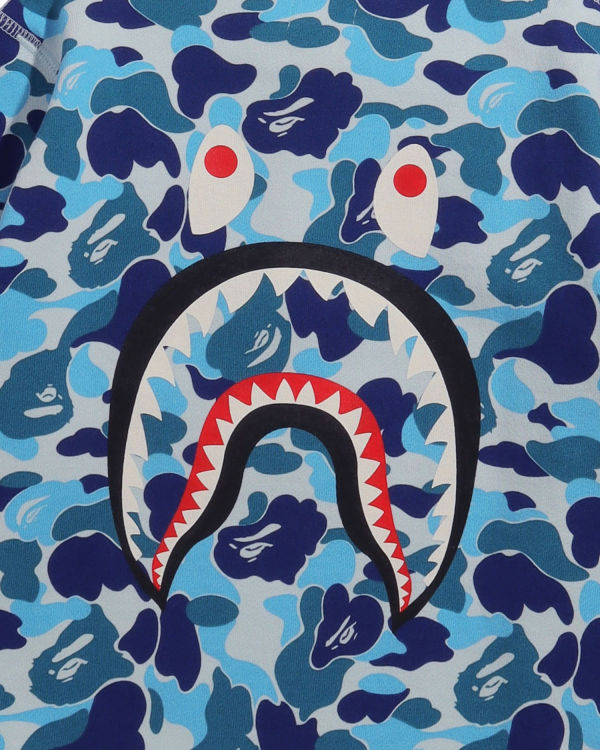 Sweats Bape ABC Camo Shark Crew Neck Enfant Bleu | BNIJW9108