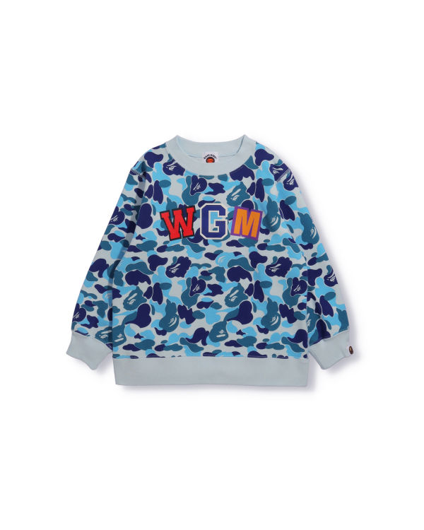 Sweats Bape ABC Camo Shark Crew Neck Enfant Bleu | BNIJW9108