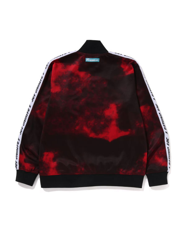 Sweats Bape A Bathing Ape Dye Piste Homme Rouge Clair | YCDXU5134