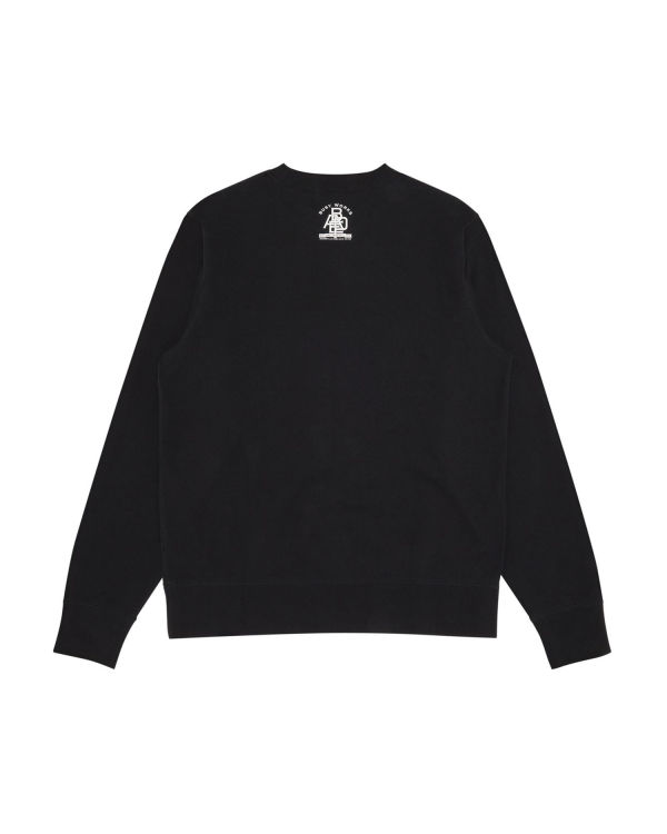 Sweats Bape Archive Crewneck Homme Noir | XGQVM8061