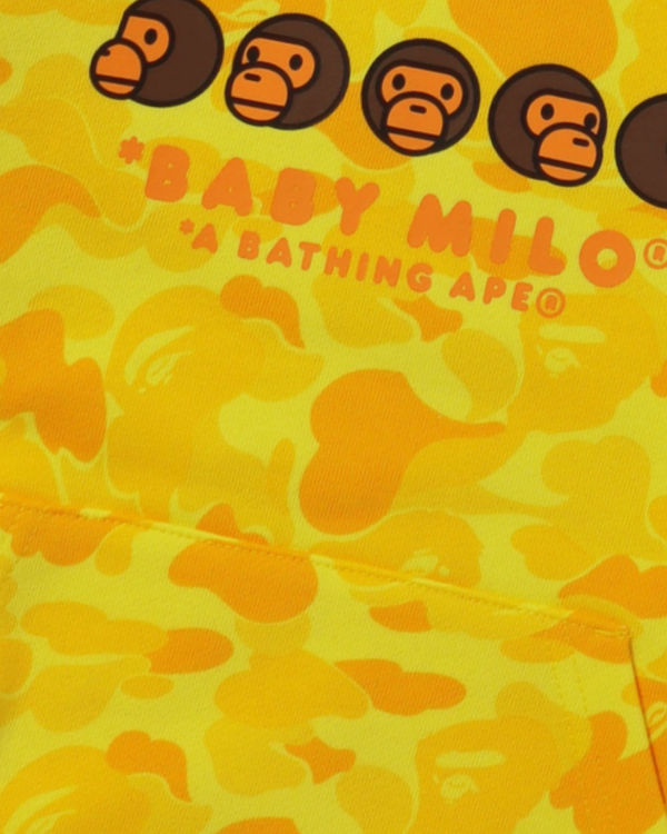 Sweats Bape BK15TH Anniversay Milo Crew Neck Enfant Jaune | FTYEA4327