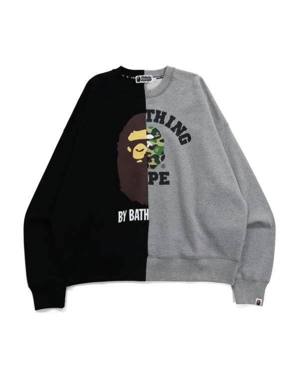 Sweats Bape College & By Bathing Loose Fit Homme Noir | IGUNT9251