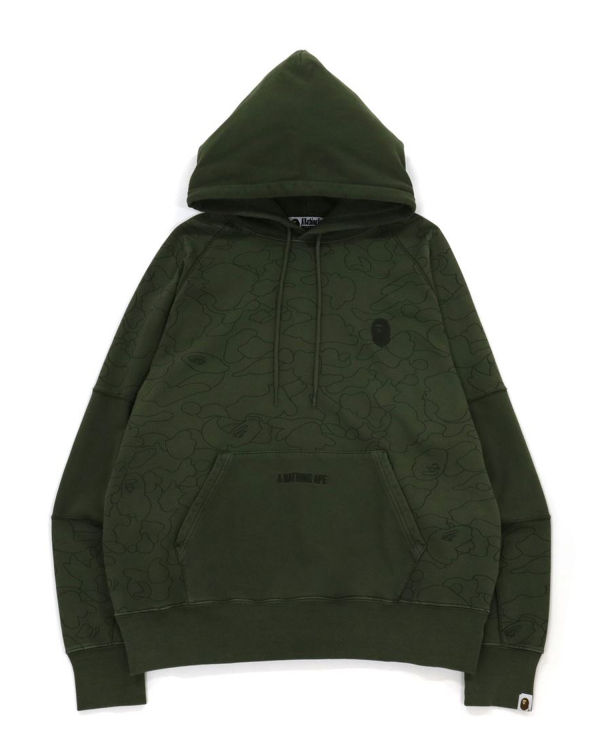 Sweats Bape Line 1st Camo Washed Relax Homme Vert | JFYZU2890