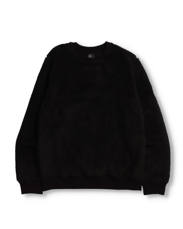 Sweats Bape Mr Boa crew neck Homme Noir | XUKID3710