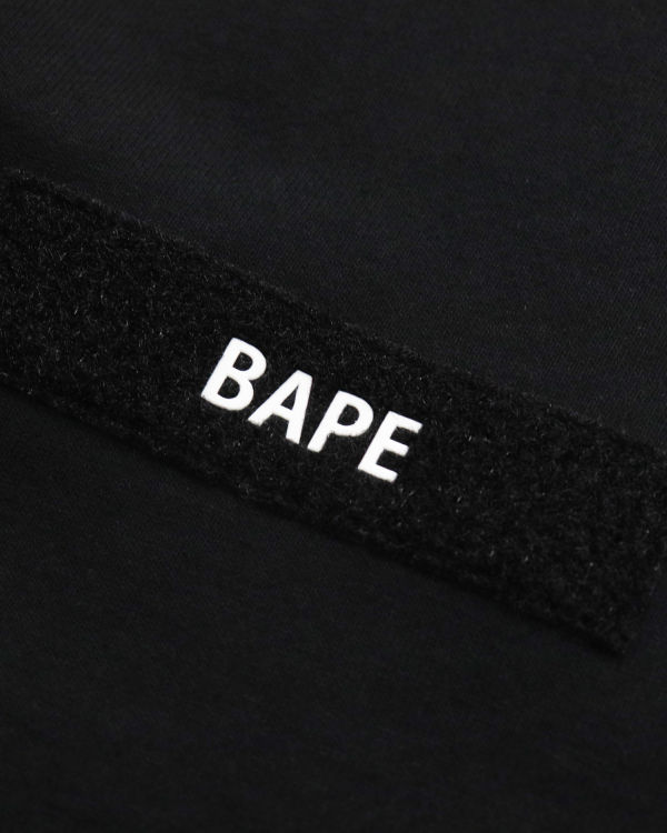 Sweats Bape STA Jacquard Relaxed Fit Homme Noir | AHFPW2753