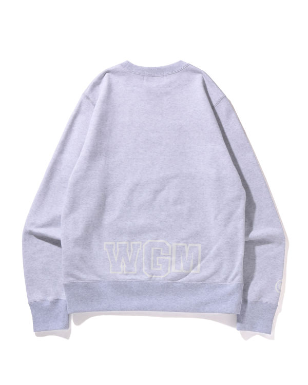 Sweats Bape Shark Crewneck Homme Grise | QMZNC9324