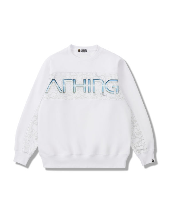 Sweats Bape X Hajime Sorayama Crewneck Homme Blanche | CLPXO9781