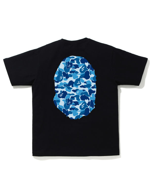 T Shirts Bape ABC Camo Big Ape Head Homme Noir | DHSLZ0948