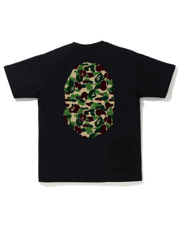 T Shirts Bape ABC Camo Big Ape Head Homme Vert | KCLQE4968