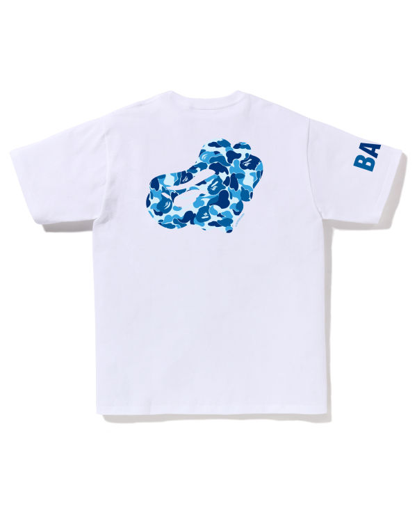 T Shirts Bape ABC Camo Homme Blanche | JNKDA1592