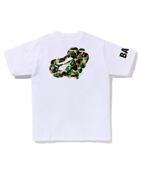 T Shirts Bape ABC Camo Homme Blanche | QATIV0831