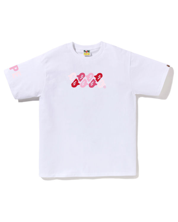 T Shirts Bape ABC Camo Homme Blanche | WSDPV5018