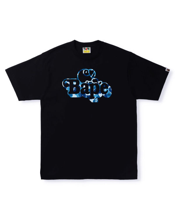 T Shirts Bape ABC Camo Milo On Homme Noir | WUKQA1240