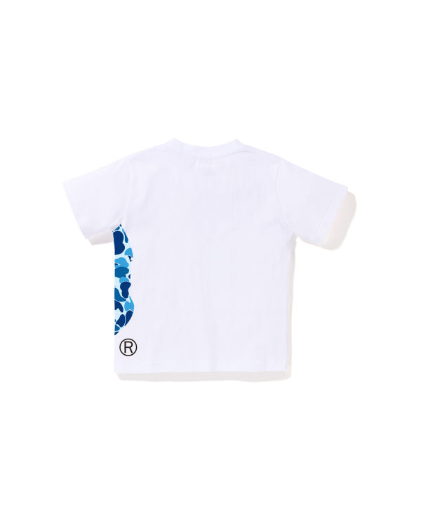 T Shirts Bape ABC Camo Side Big Ape Head Enfant Blanche | FNKIQ5871