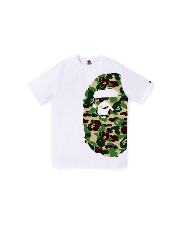 T Shirts Bape ABC Camo Side Big Ape Head Jr Enfant Blanche | JPXWS3157