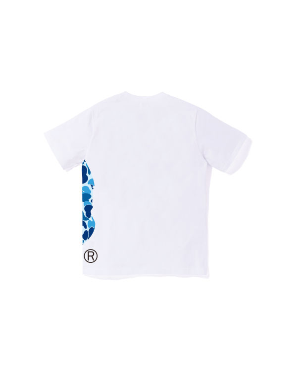 T Shirts Bape ABC Camo Side Big Ape Head Jr Enfant Blanche | LAVDH7619