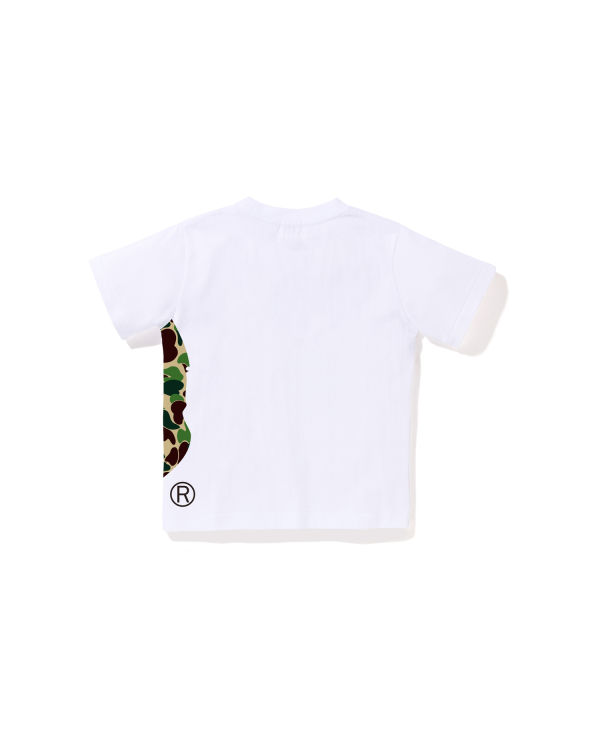 T Shirts Bape ABC Camo Side Big Ape Head Enfant Blanche | TWHFE6974