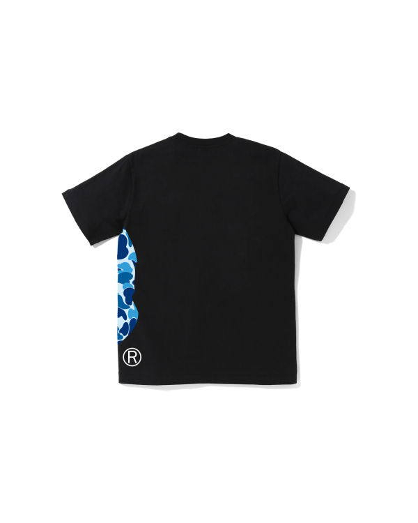 T Shirts Bape ABC Camo Side Big Ape Head Jr Enfant Noir | UXYKI0935