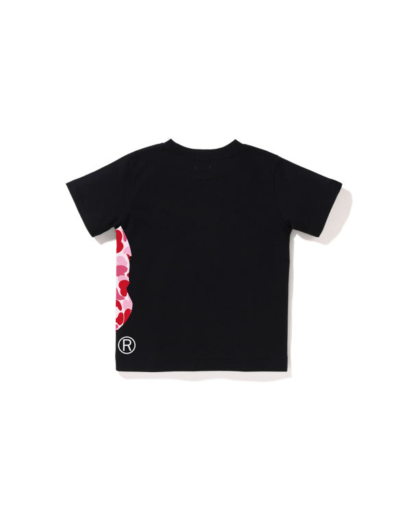 T Shirts Bape ABC Camo Side Big Ape Head Enfant Noir | XSJFV3428