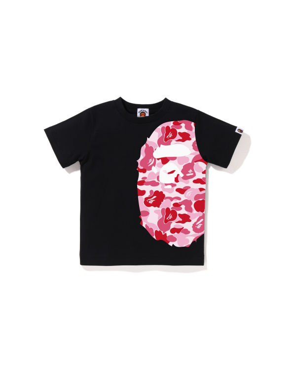 T Shirts Bape ABC Camo Side Big Ape Head Enfant Noir | XSJFV3428