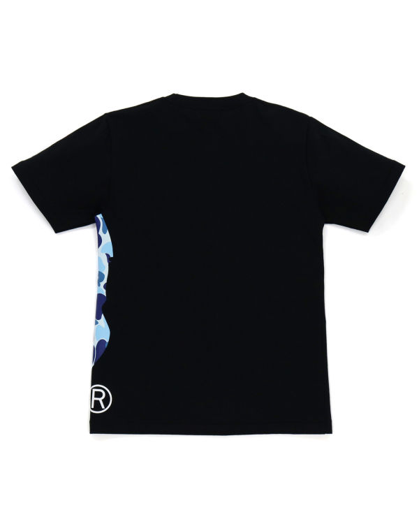 T Shirts Bape ABC Camo Side Big Ape Head Femme Noir | YLOUJ8593