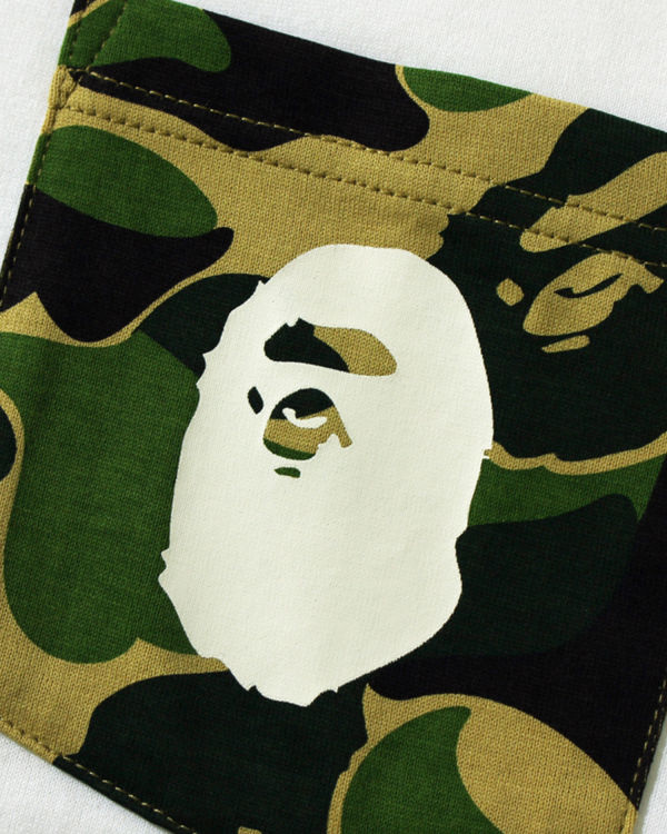 T Shirts Bape ABC Camo pocket Homme Vert | NMVRK8236