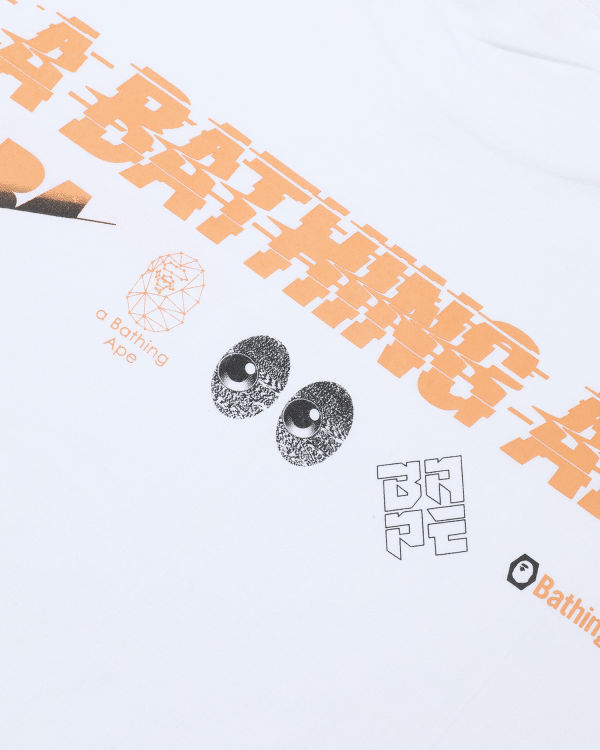 T Shirts Bape A Bathing Ape Homme Blanche | EBRKQ0534