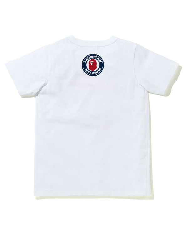 T Shirts Bape A Bathing Ape Letter Femme Blanche | LOTGS5941