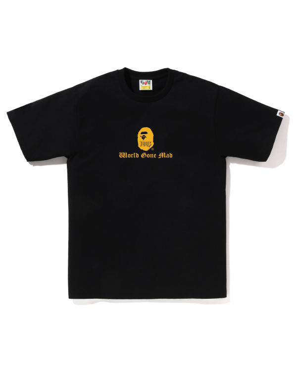 T Shirts Bape A Bathing Ape Logo Homme Noir | VRSYT1936