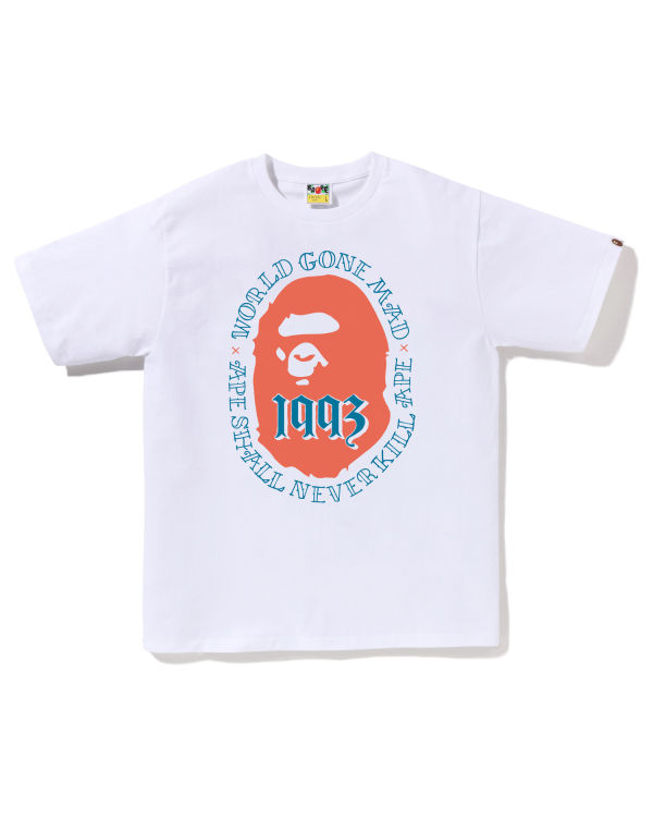 T Shirts Bape Ape Head 1993 Homme Blanche | CJUBY8190