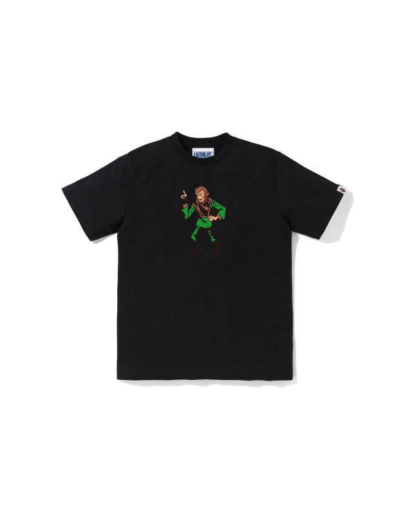 T Shirts Bape Ape Jr Enfant Noir | JAGCT1698