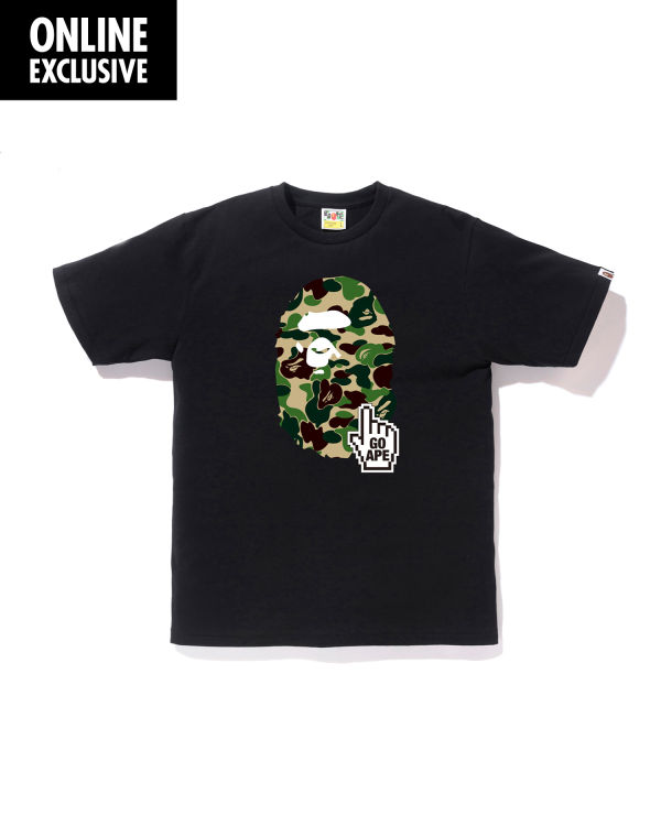 T Shirts Bape BAPEONLINE Homme Noir | ROMTG6012