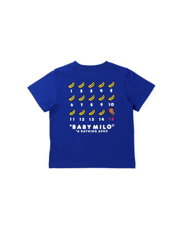 T Shirts Bape BK15TH Anniversay Milo Enfant Bleu | KZRQB9317