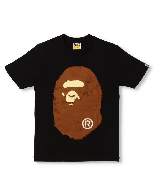 T Shirts Bape BOA Big Ape Head Femme Noir | WLEUP1537