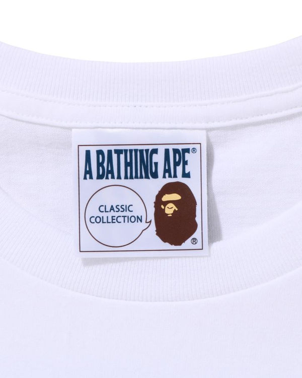 T Shirts Bape Bathing Ape Homme Blanche | QGTFD7610