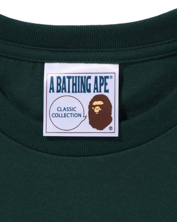 T Shirts Bape Bathing Ape Homme Vert | IOVWA5670