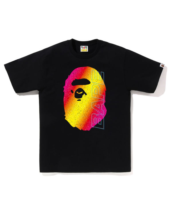 T Shirts Bape Electro Neon Homme Noir | FRTLA2468