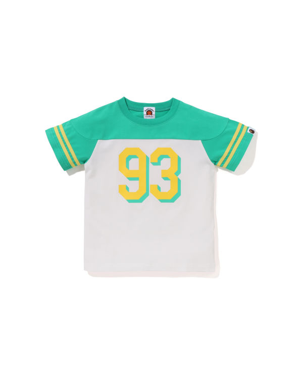 T Shirts Bape Football Enfant Vert Clair | OCJRH4395